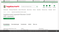 Desktop Screenshot of hagebaumarkt-lippstadt.de