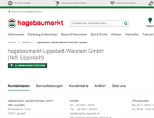 Tablet Screenshot of hagebaumarkt-lippstadt.de